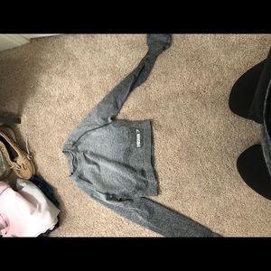 Long sleeve crop top